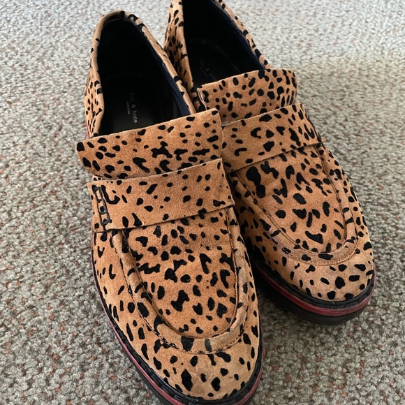 Rag & bone Taryn loafer in cheetah - Picture 8 of 16